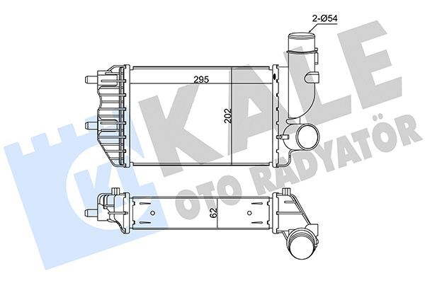 FIAT DUCATO BOXER JUMPER 94-06 TURBO RADYATÖRÜ 1307012080 BSG