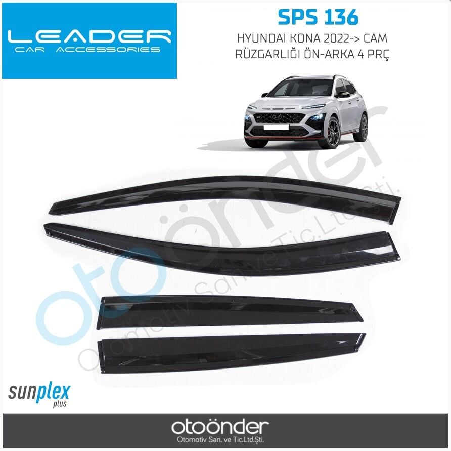 HYUNDAI KONA 2018-2023 MUGEN CAM RÜZGARLIĞI