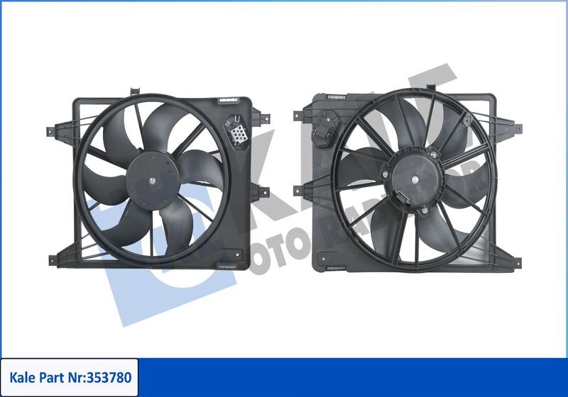 RENAULT DACIA LOGAN / SANDERO 04- FAN MOTORU 6001546844 KALE