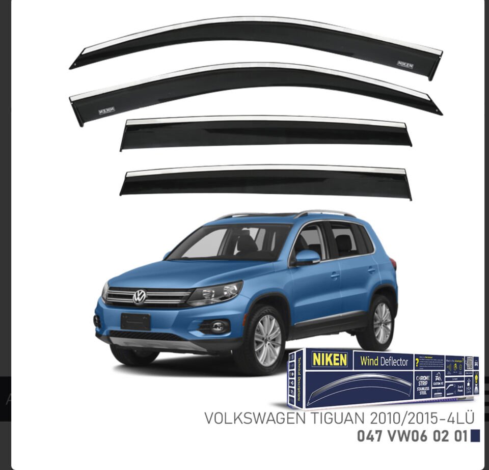 CHROME CAM RÜZGARLIĞI TIGUAN 10-15 NIKEN
