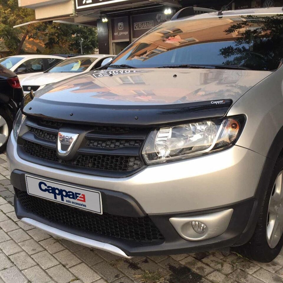 Dacia Sandero 2012-2020 Yıl Aralığı Uyumlu Kaput Rüzgarlığı 3mm
