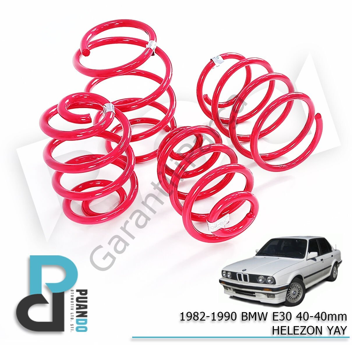 1982-1990 BMW E30 40-40mm H.YAY