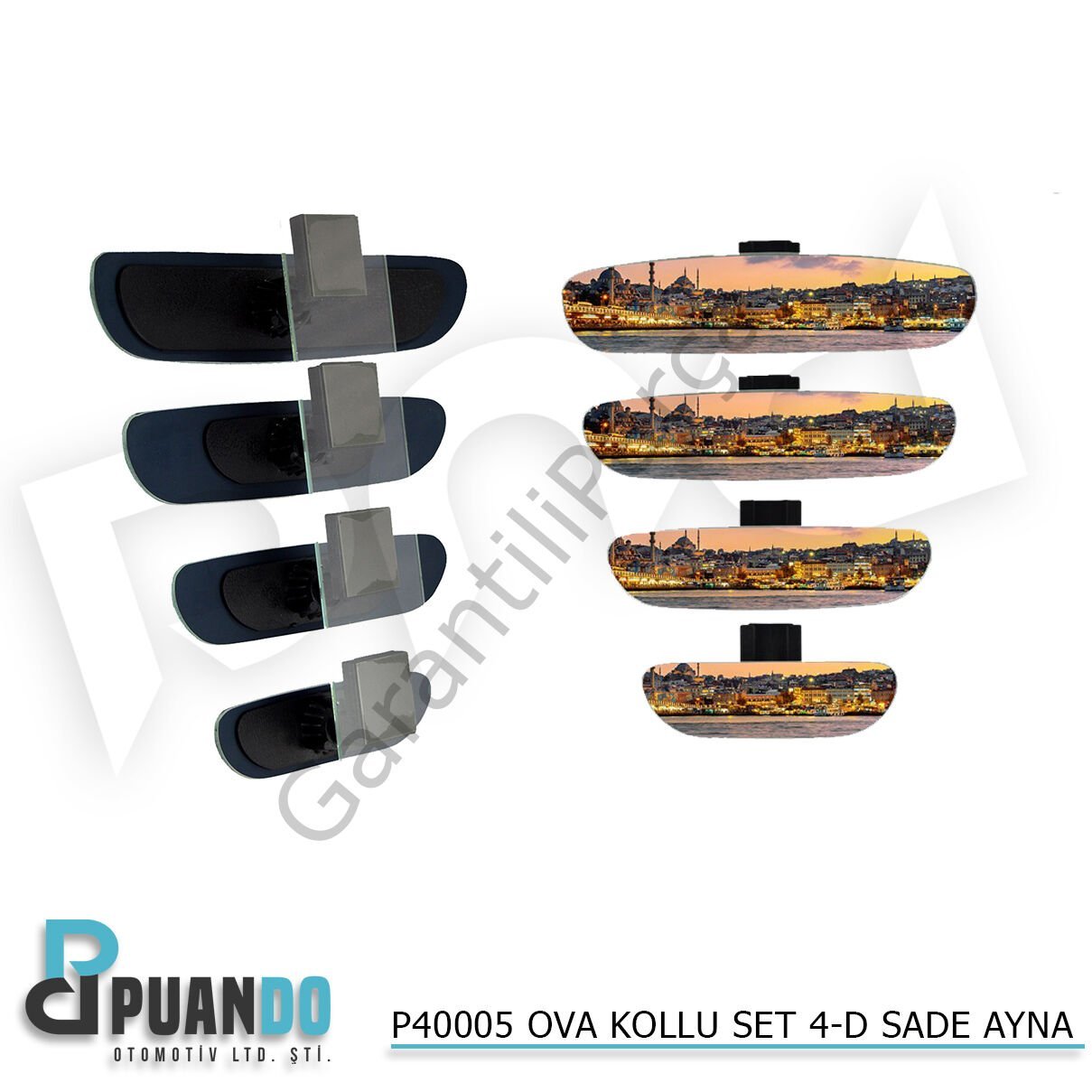 OVA KOLLU SET 4-D SADE AYNA -557.050D