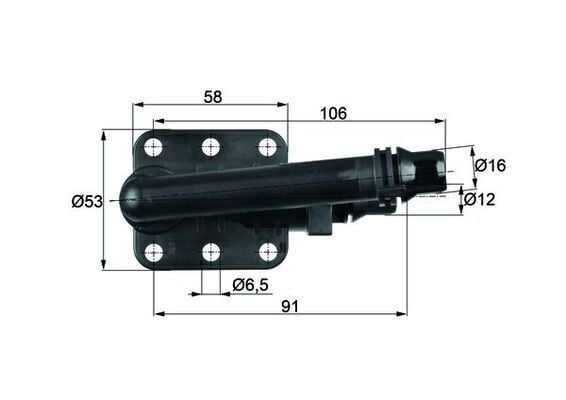 BMW E60-61-63-64-65-66 01-10 TERMOSTAT 17217559962 BEHR-T