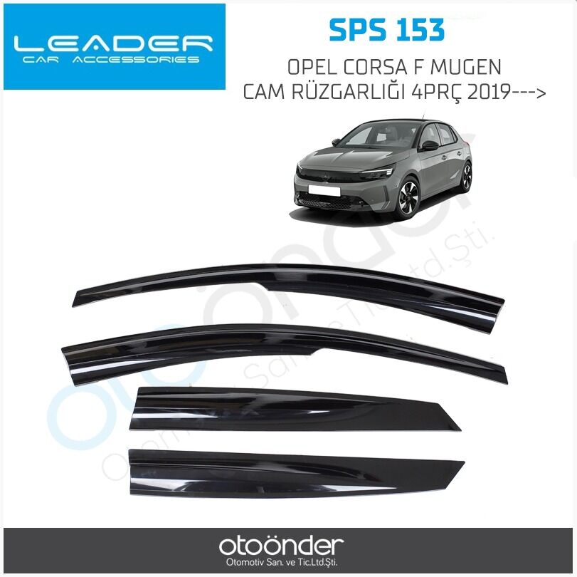 OPEL CORSA F MUGEN CAM RÜZGARLIĞI 2019-2024