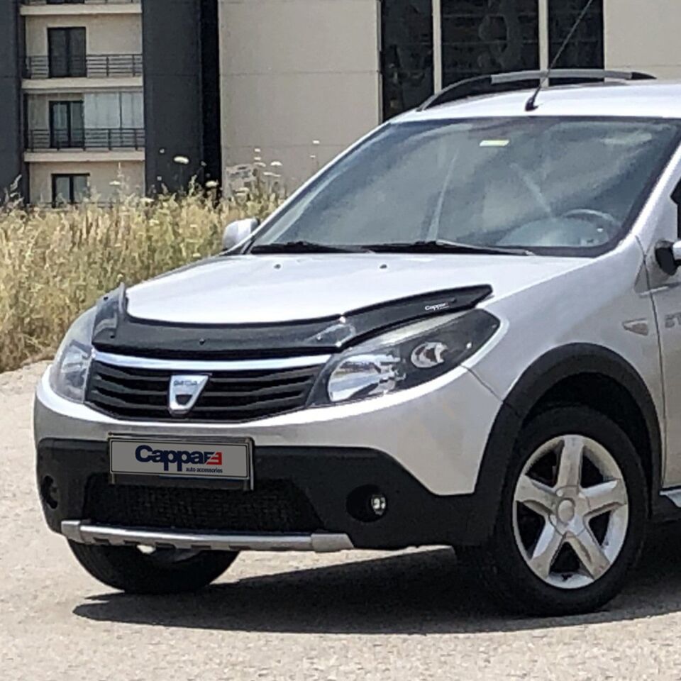 Dacia Sandero 2009-2012 Yıl Aralığı Uyumlu Kaput Rüzgarlığı 4mm
