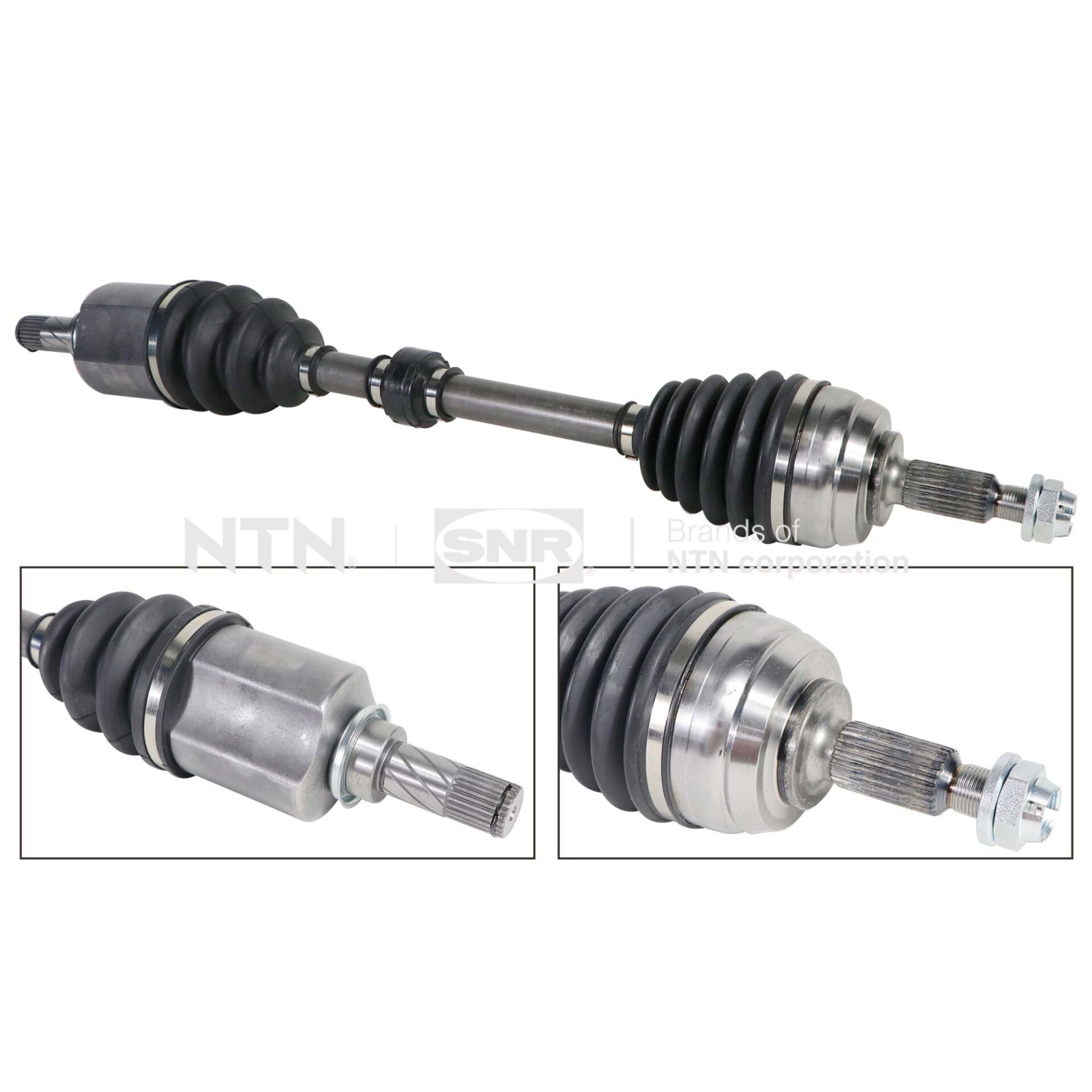 RENAULT DUSTER 10- AKS KOMPLE ÖN SOL 8201505587 NTN-SNR