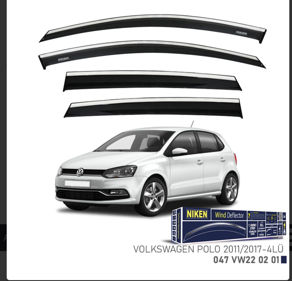 CHROME CAM RÜZGARLIĞI POLO 11-17 NIKEN