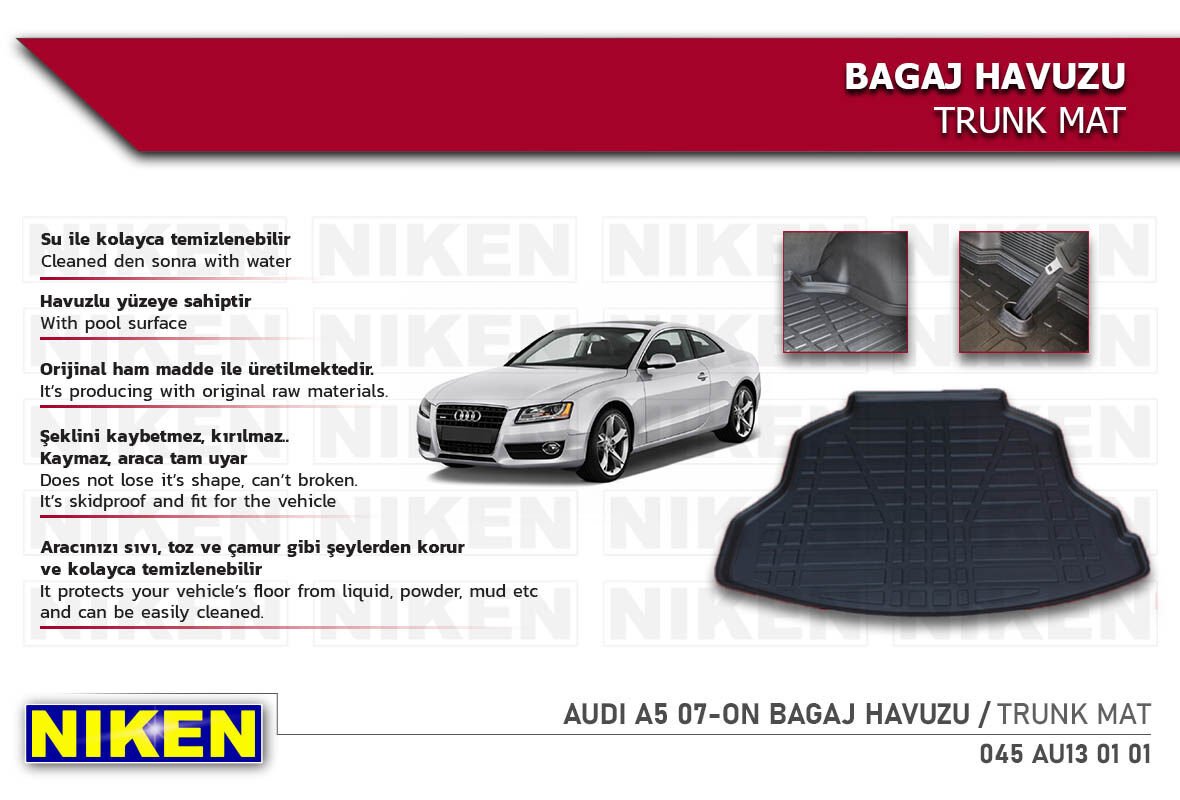 AUDI A5 07-ON BAGAJ HAVUZU