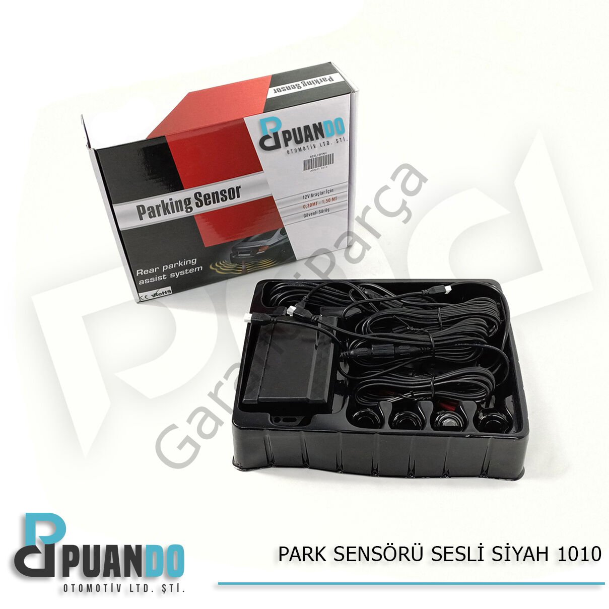 Park Sensörü Sesli Siyah 18MM