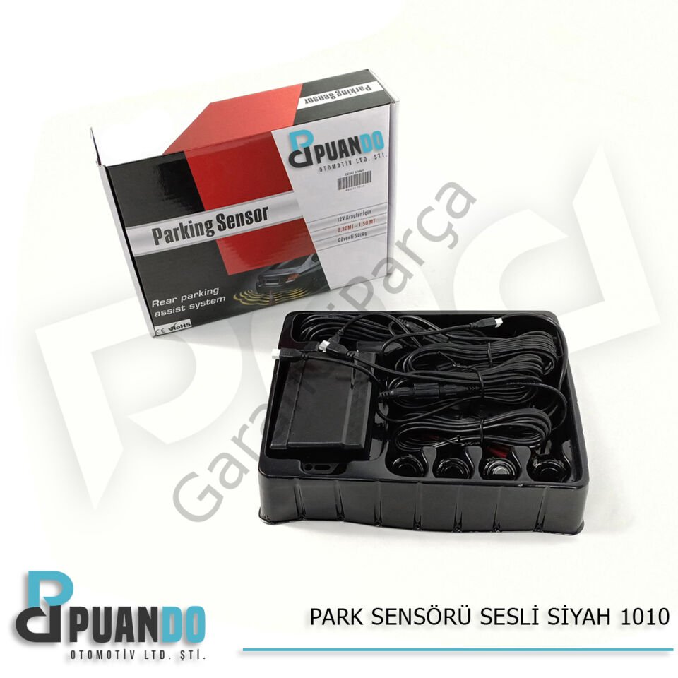Park Sensörü Sesli Siyah 18MM