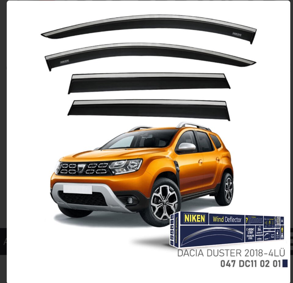 CHROME CAM RÜZGARLIĞI DUSTER 18-23 NIKEN