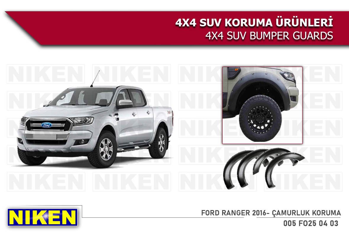 FORD RANGER 2016- ÇAMURLUK KORUMA