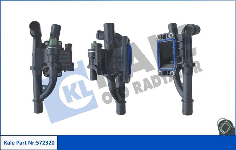 PEUGEOT 207/308/PARTNER/C4/C5 07- TERMOSTAT GÖVDESI 1336.AF / 9660660380 KALE