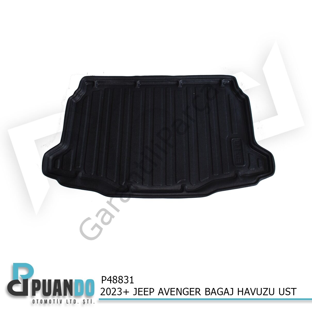 2023+ JEEP AVENGER BAGAJ HAVUZU UST