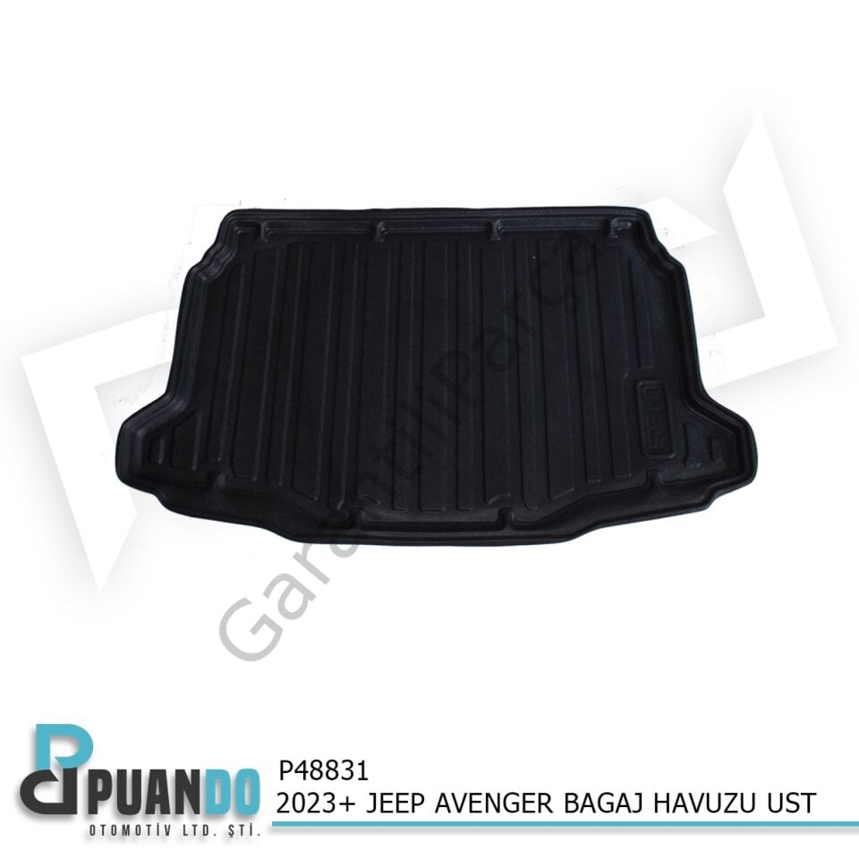 2023+ JEEP AVENGER BAGAJ HAVUZU UST