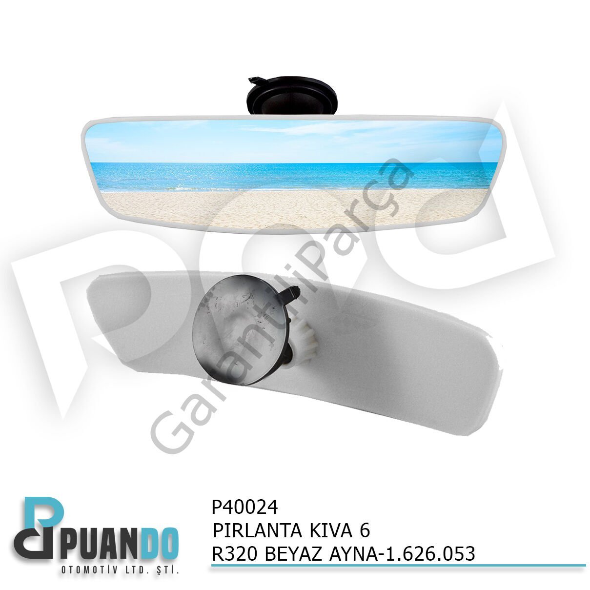 PIRLANTA KIVA 6 R320 BEYAZ AYNA-1.626.053