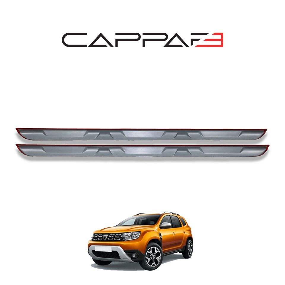 Dacia Duster 2018-2024 Yıl Aralığı Uyumlu Marşpiyel 2 Parça