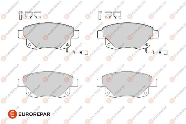 FORD TRANSIT V-347 06-14 FREN BALATASI ARKA 6C11 2M008 AF EUROREPAR