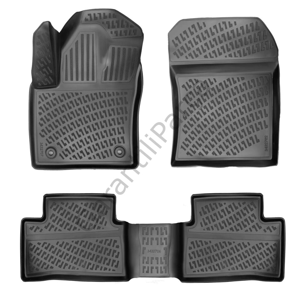 Toyota C-HR 2023 Sonrası Havuzlu Paspas