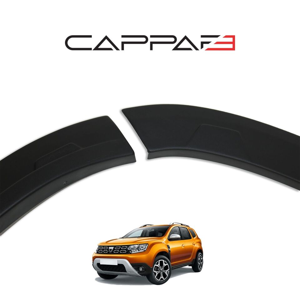 Dacia Duster 2018-2024 Yıl Aralığı Uyumlu Damalı Çamurluk Dodik 8 Parça