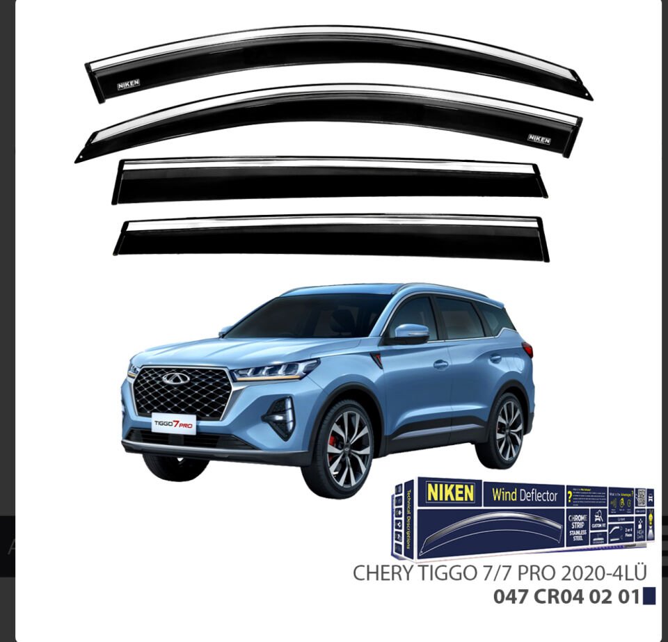 CHROME CAM RÜZGARLIĞI TIGGO 7 2020- NIKEN