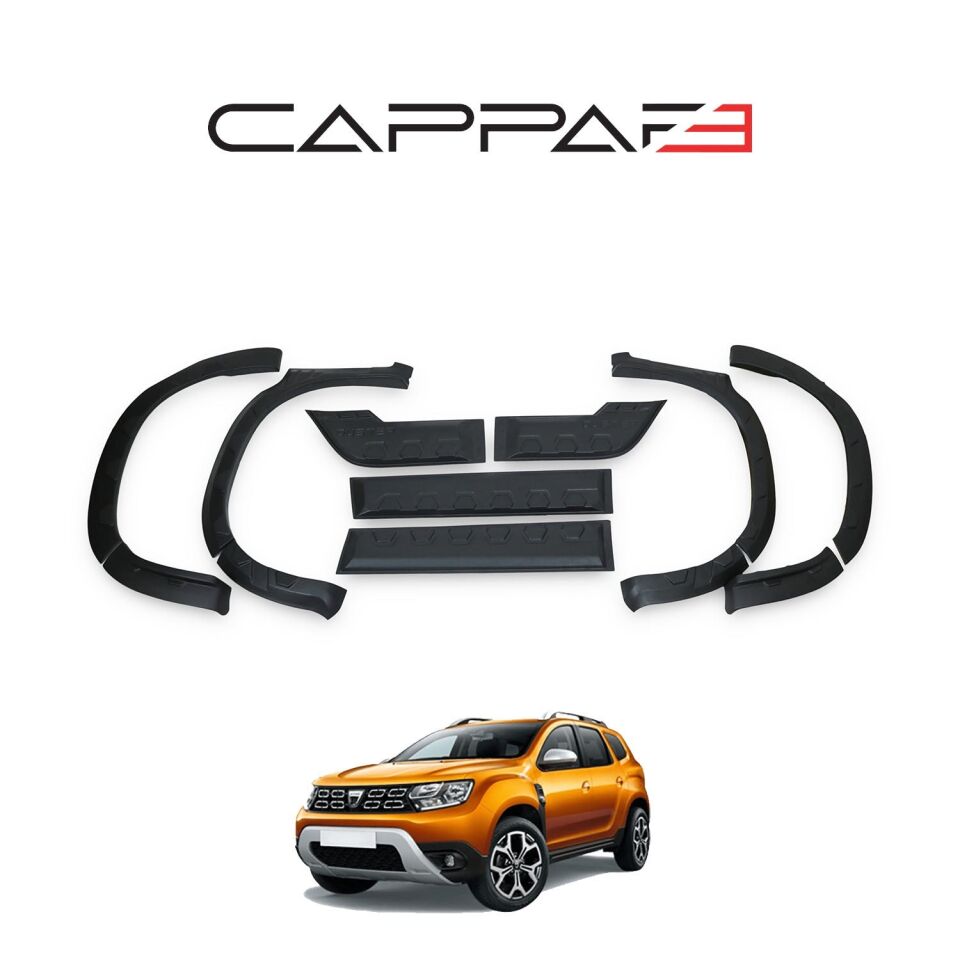 Dacia Duster 2018-2024 Yıl Aralığı Uyumlu Hornet Dodik Set 12 Parça
