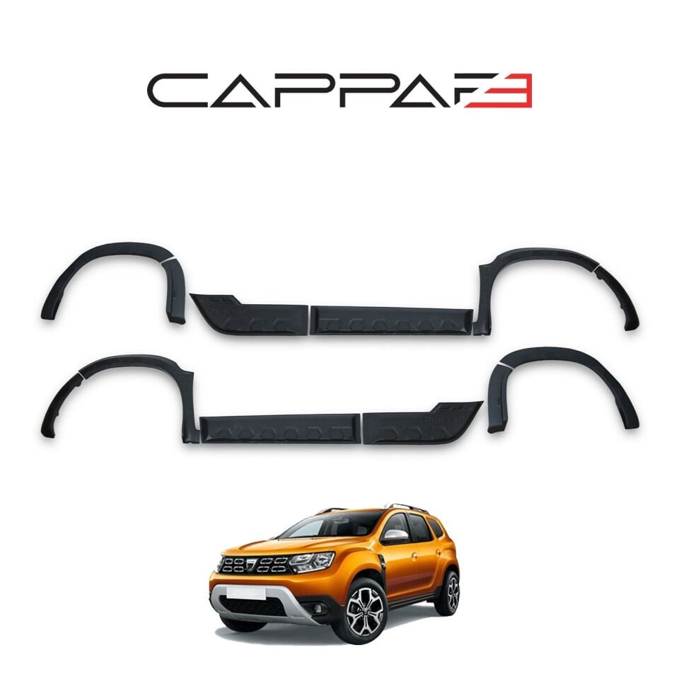 Dacia Duster 2018-2024 Yıl Aralığı Uyumlu Hornet Dodik Set 12 Parça