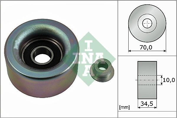 LAND CRUISER PRADO (J12) 03-09 V KAYIS AVARE KASNAK 16604-31010 INA
