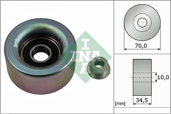 LAND CRUISER PRADO (J12) 03-09 V KAYIS AVARE KASNAK 16604-31010 INA
