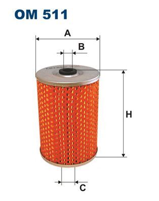 MERCEDES-BENZ 116-126-123 72-91 YAG FILTRESI A0001800609 FILTRON