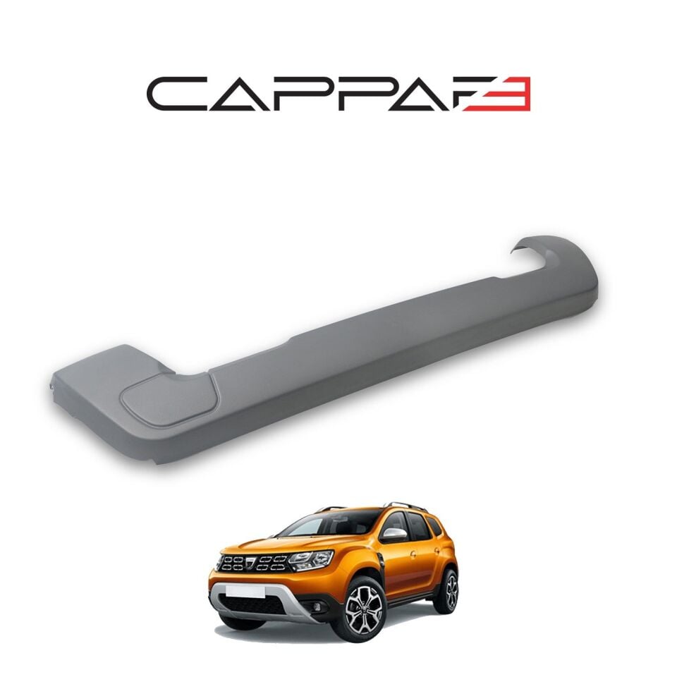 Dacia Duster 2018-2024 Yıl Aralığı Uyumlu Arka Tampon U Difüzör