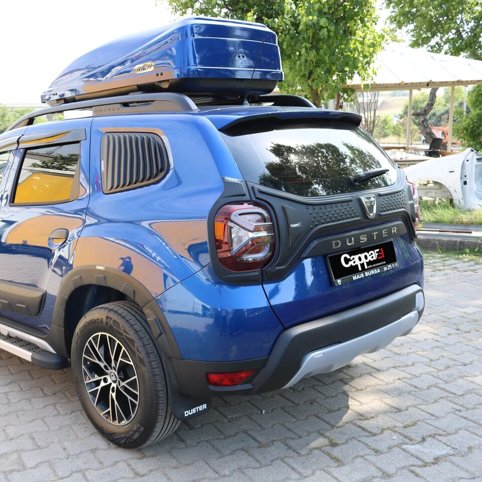 Dacia Duster 2018-2024 Yıl Aralığı Uyumlu Arka Tampon Difüzör