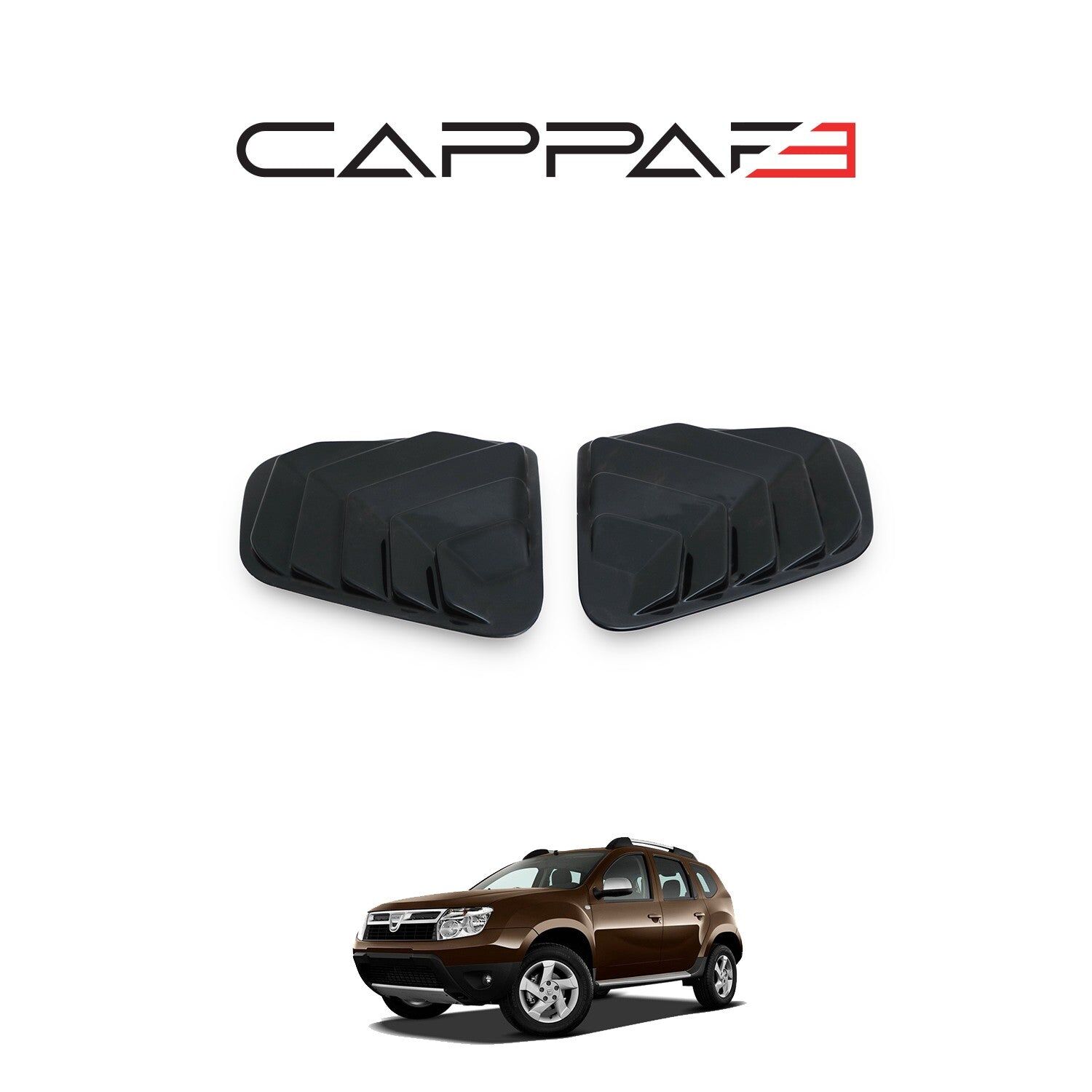 Dacia Duster 2010-2017 Yıl Aralığı Uyumlu Kelebek Cam 2 Parça