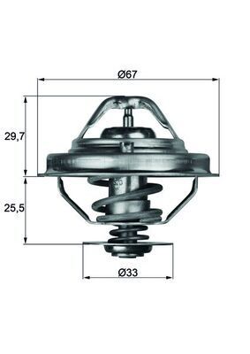 BMW E36-39-38 91-01 TERMOSTAT 11532246199 BEHR-T