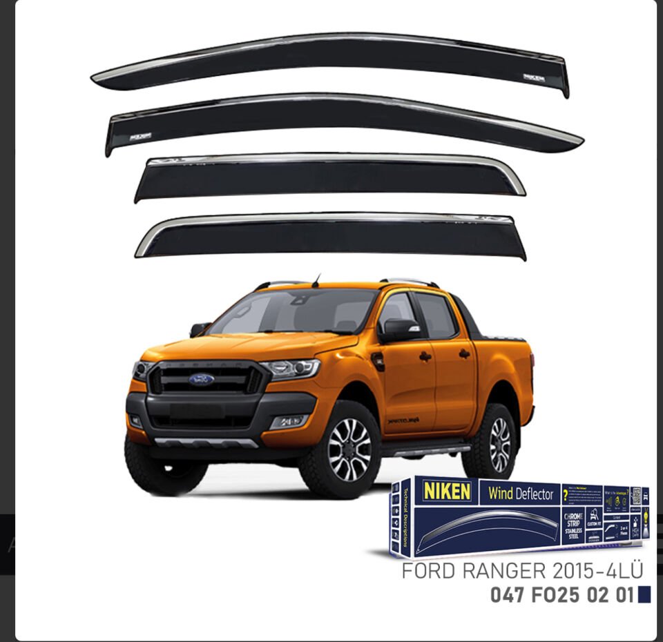 CHROME CAM RÜZGARLIĞI RANGER 2015- NIKEN