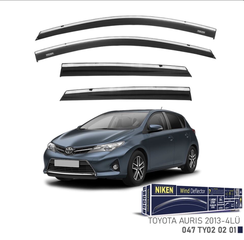 CHROME CAM RÜZGARLIĞI AURİS 2013- NIKEN