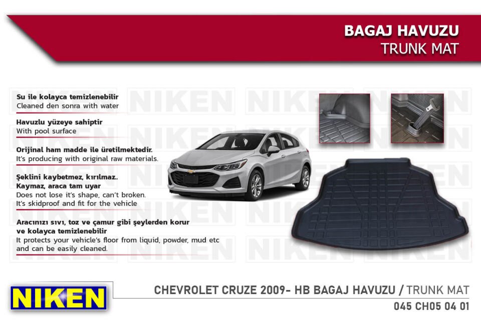 CHEVROLET CRUZE 2009- HB BAGAJ HAVUZU