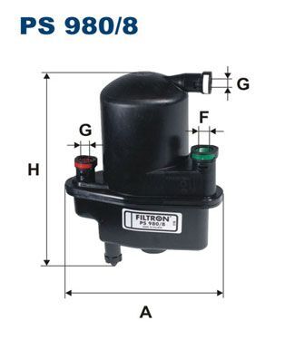 RENAULT CLIO III/MODUS 04- YAKIT FILTRESI 8200294143 FILTRON