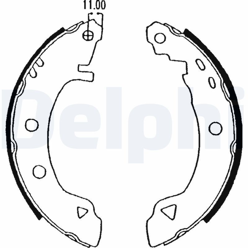 FIAT BRAVA / BROVO / MAREA R19 / EXPRESS 92- FREN BALATASI ARKA 9947106 VALEO