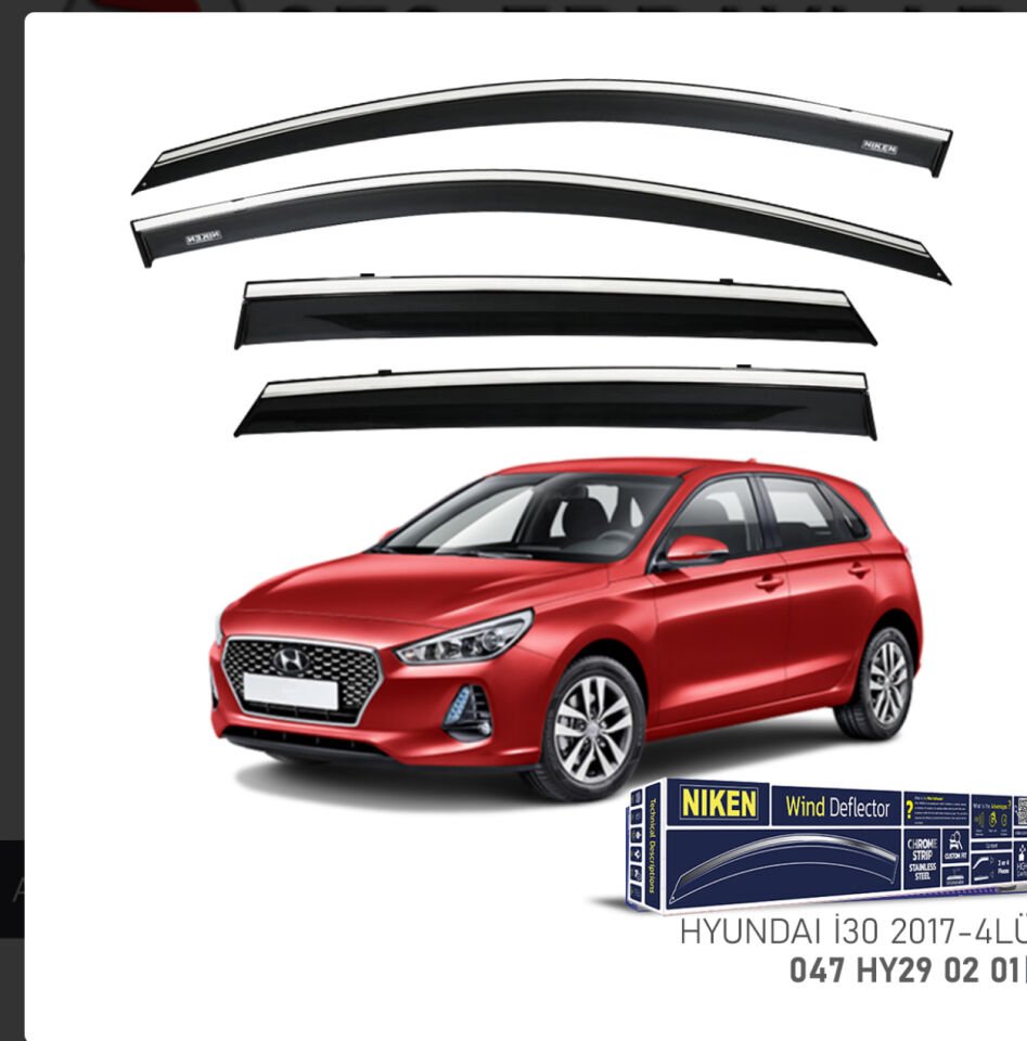 CHROME CAM RÜZGARLIĞI İ-30 2018- NIKEN