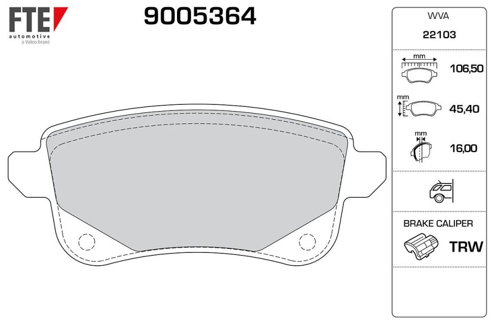 RENAULT MEGANE IV/GRAND SCÉNIC III 15- FREN BALATASI ARKA 440834627R FTE