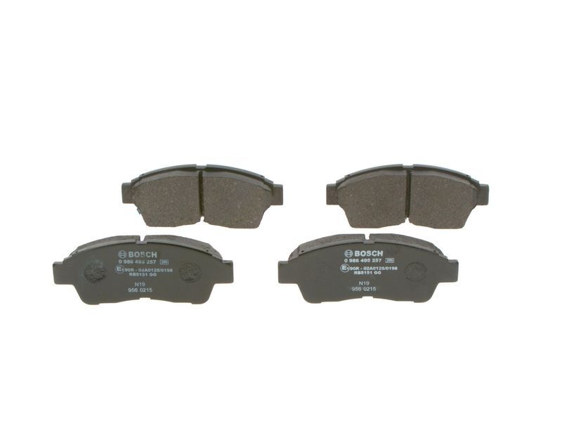 TOYOTA COROLLA (E10, E11) : RAV4 (A1) 95 vb. 93-01 FREN BALATASI ÖN 04465-12500 BOSCH