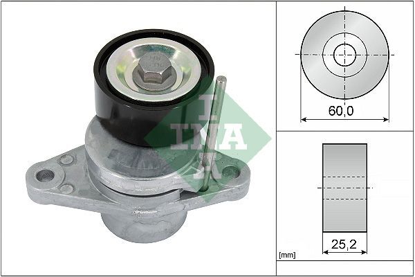 RENAULT DOKKER DUSTER LODGY LAGUNA SYMBOL 04- V KAYIS GERGI RULMANI 117502781R INA