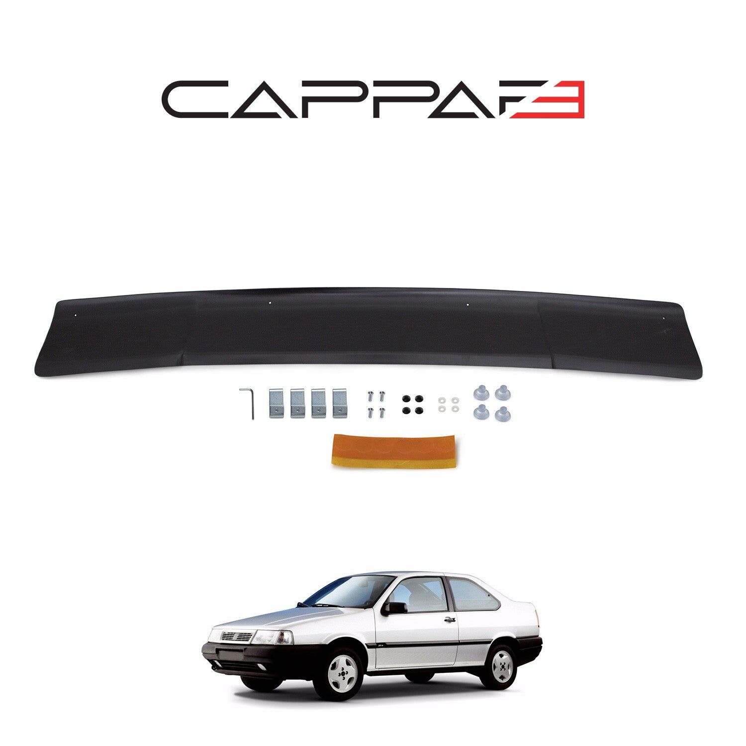 Fiat Tempra 1989-2000 Yıl Aralığı Uyumlu Kaput Rüzgarlığı 4mm