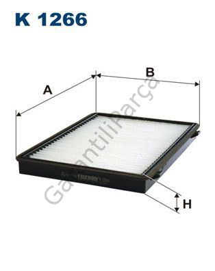 CHEVROLET Captiva Polen Filtresi Filtron K 1266