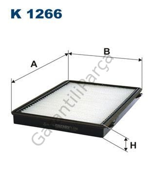 CHEVROLET Captiva Polen Filtresi Filtron K 1266