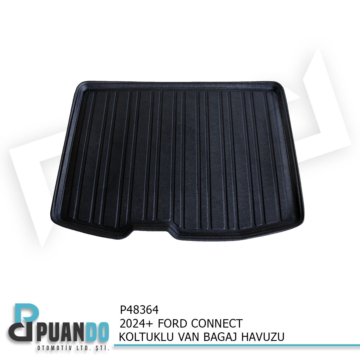 2024+ FORD CONNECT KOLTUKLU VAN BAGAJ HAVUZU