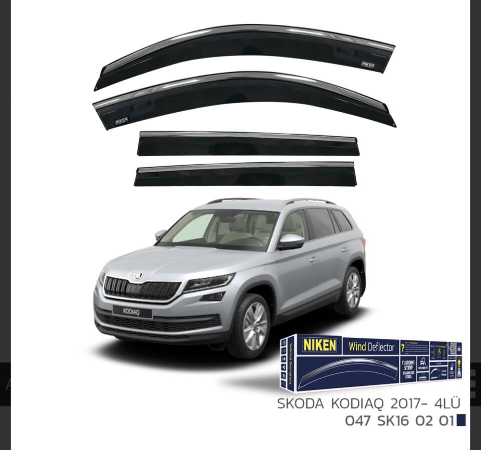 CHROME CAM RÜZGARLIĞI KODIAQ 2017- NIKEN