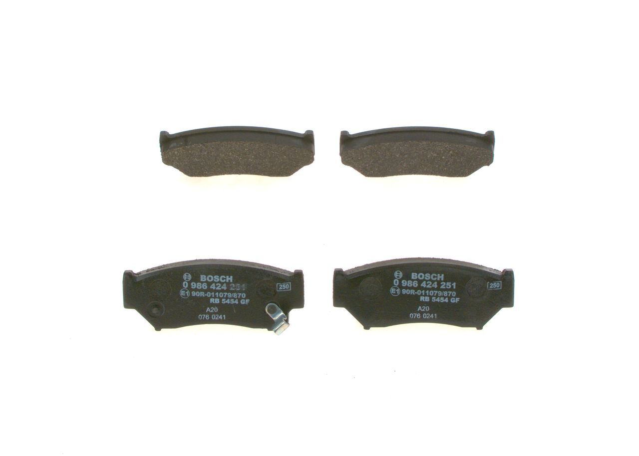 SUZUKI VITARA (ET) 5 Kapi : GRAND VITARA (FT) 1.6 98-05 92-05 FREN BALATASI ÖN 55200-56870 BOSCH